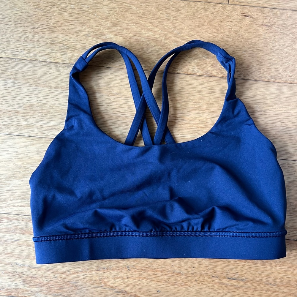 Lululemon Navy Energy Bra
